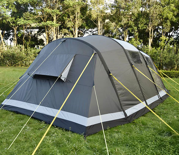 SL-CT1116  Inflatable tent for 4 person tent bedroom with black coating