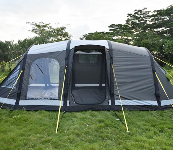 SL-CT1116  Inflatable tent for 4 person tent bedroom with black coating