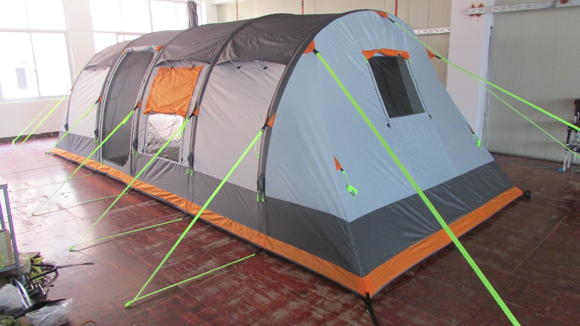 Inflatable awning tent big family air tent