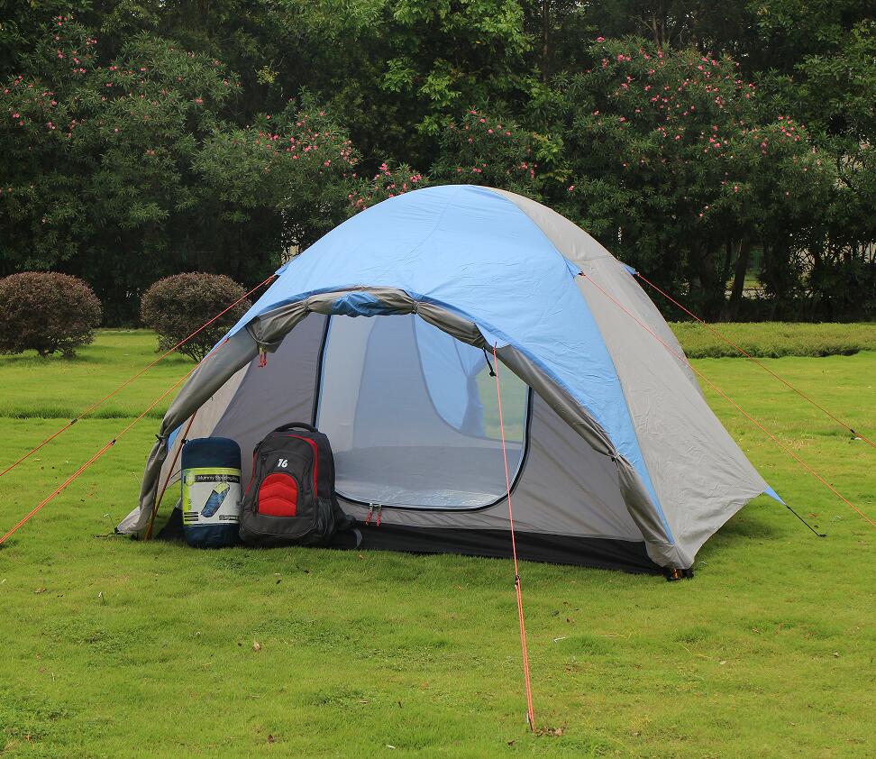 SL-CT-202306019 /3 person camping tent blue style